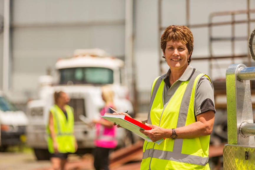 Woman exemplifying what it means to be a leader